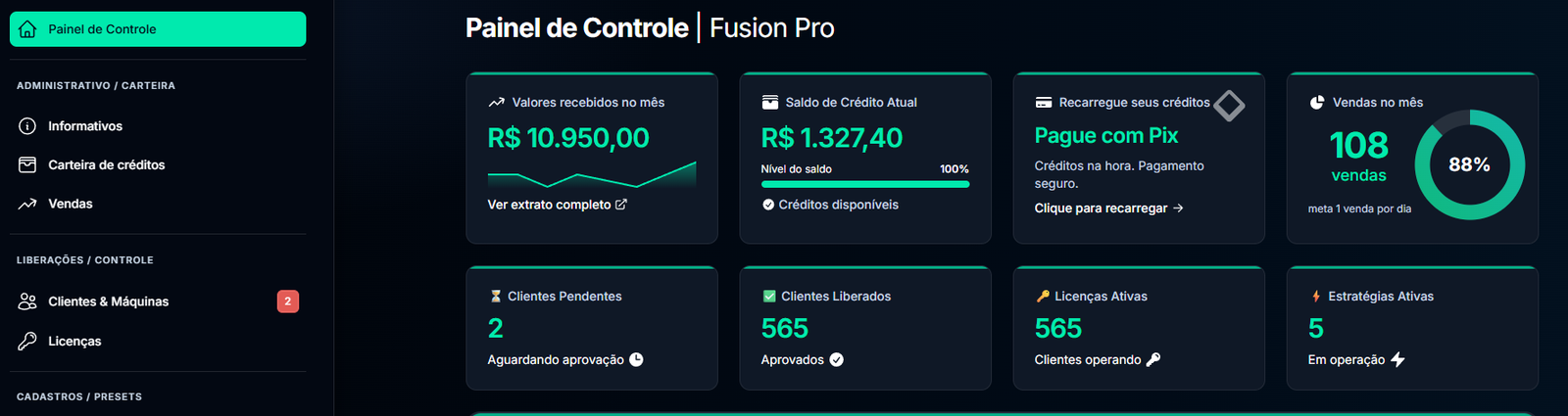 Vantagens Exclusivas